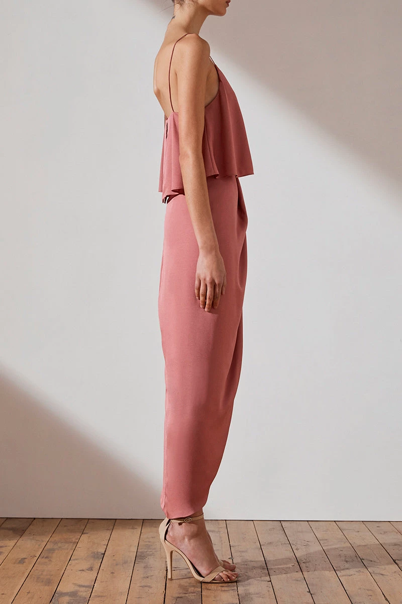 Shona Joy LUXE COCKTAIL FRILL DRESS - ROSE DRESSES 5 Shona Joy LUXE COCKTAIL FRILL DRESS - ROSE DRESSES