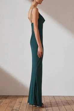 Shona Joy LUXE BIAS COWL SLIP DRESS - EMERALD DRESSES 10 Shona Joy LUXE BIAS COWL SLIP DRESS - EMERALD DRESSES