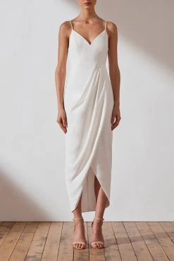 Shona Joy DRESSES CORE COCKTAIL DRESS - IVORY