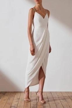 Shona Joy DRESSES CORE COCKTAIL DRESS - IVORY