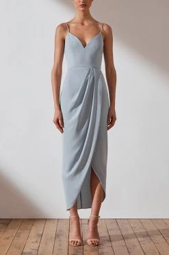 Shona Joy CORE COCKTAIL DRESS - POWDER BLUE
