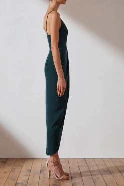 Shona Joy CORE COCKTAIL DRESS - SEAWEED DRESSES
