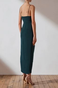 Shona Joy CORE COCKTAIL DRESS - SEAWEED DRESSES
