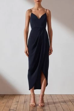 Shona Joy CORE COCKTAIL DRESS - NAVY DRESSES