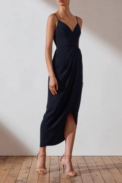 Shona Joy CORE COCKTAIL DRESS - NAVY DRESSES