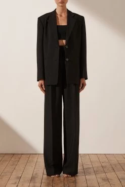 Shona Joy TOPS IVY OVERSIZED TAILORED BLAZER - BLACK 13 Shona Joy TOPS IVY OVERSIZED TAILORED BLAZER - BLACK