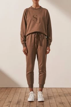 Shona Joy SJ SWEAT PANT - CLOVE