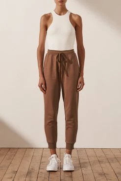 Shona Joy SJ SWEAT PANT - CLOVE