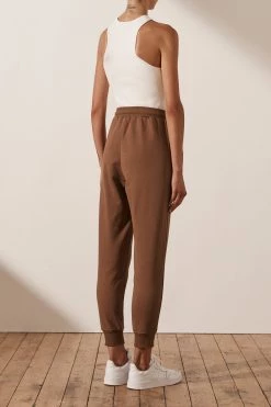 Shona Joy SJ SWEAT PANT - CLOVE