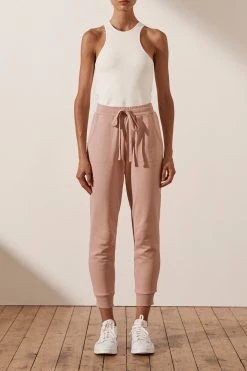 Shona Joy SJ SWEAT PANT - ROSE DUST