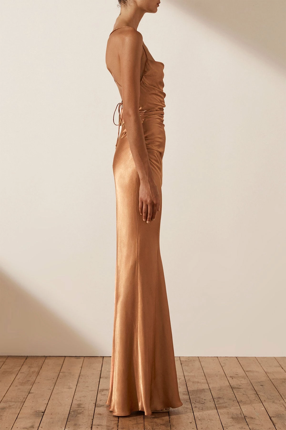 Shona Joy LA LUNE LACE BACK MAXI DRESS - COPPER 6 Shona Joy LA LUNE LACE BACK MAXI DRESS - COPPER