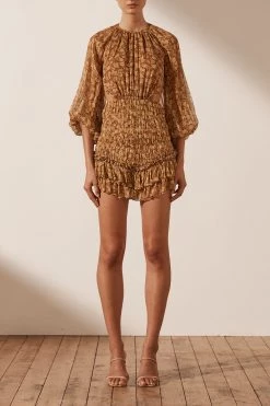 Shona Joy DRESSES SUNSET CUT OUT BACKLESS MINI DRESS 9 Shona Joy DRESSES SUNSET CUT OUT BACKLESS MINI DRESS