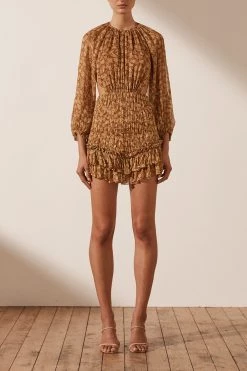 Shona Joy DRESSES SUNSET CUT OUT BACKLESS MINI DRESS 13 Shona Joy DRESSES SUNSET CUT OUT BACKLESS MINI DRESS