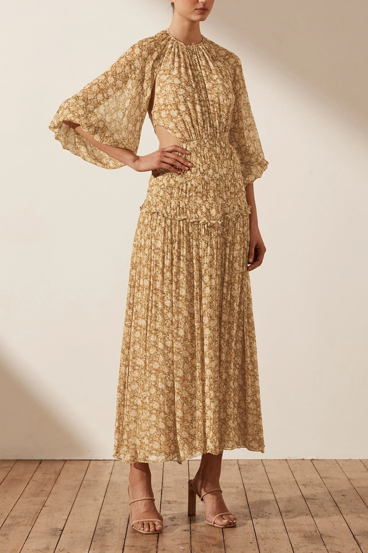 Shona Joy JULIA CUT OUT BACKLESS MIDI DRESS DRESSES 4 Shona Joy JULIA CUT OUT BACKLESS MIDI DRESS DRESSES