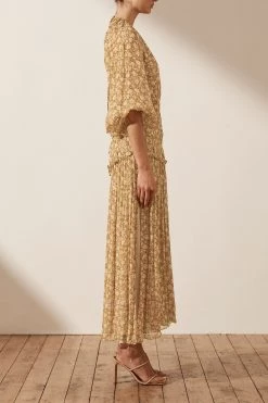 Shona Joy JULIA CUT OUT BACKLESS MIDI DRESS DRESSES 10 Shona Joy JULIA CUT OUT BACKLESS MIDI DRESS DRESSES