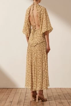 Shona Joy JULIA CUT OUT BACKLESS MIDI DRESS DRESSES 11 Shona Joy JULIA CUT OUT BACKLESS MIDI DRESS DRESSES