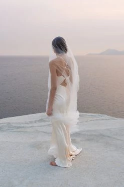 Shona Joy LA LUNE RUCHED BODICE MAXI DRESS - CREAM DRESSES