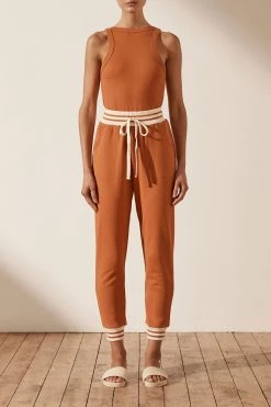 Shona Joy SJ SWEAT PANT - TURMERIC