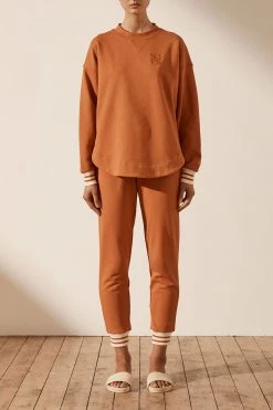 Shona Joy SJ SWEAT PANT - TURMERIC