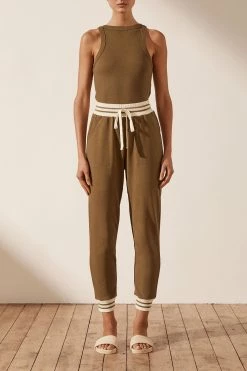 Shona Joy SJ SWEAT PANT - CUMIN 8 Shona Joy SJ SWEAT PANT - CUMIN