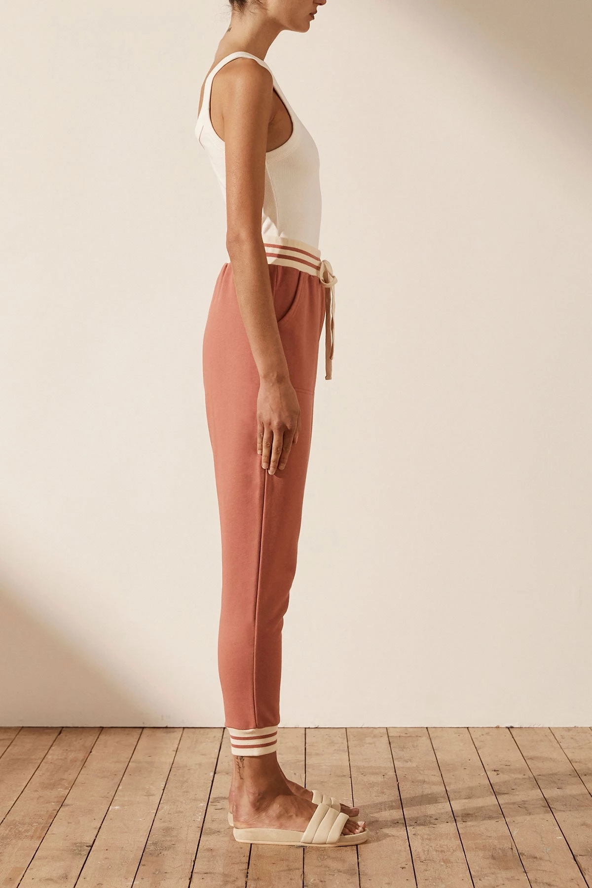 Shona Joy SJ SWEAT PANT - RHUBARB KNITWEAR 5 Shona Joy SJ SWEAT PANT - RHUBARB KNITWEAR