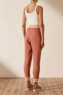 Shona Joy SJ SWEAT PANT - RHUBARB KNITWEAR 11 Shona Joy SJ SWEAT PANT - RHUBARB KNITWEAR