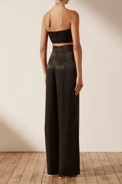 Shona Joy LA LUNE TWIST FRONT BRA TOP - BLACK TOPS 11 Shona Joy LA LUNE TWIST FRONT BRA TOP - BLACK TOPS