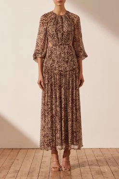 Shona Joy VALERIA CUT OUT BACKLESS MIDI DRESS DRESSES 7 Shona Joy VALERIA CUT OUT BACKLESS MIDI DRESS DRESSES