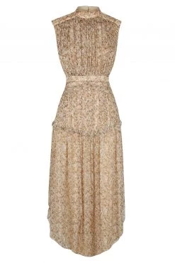 Shona Joy AMBAR SLEEVELESS OPEN BACK MIDI DRESS DRESSES