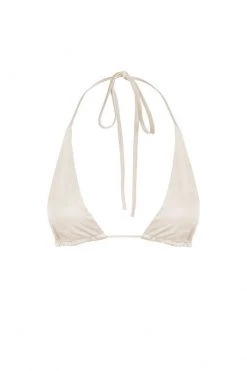Shona Joy LA LUNE TRIANGLE BRALETTE - CREAM