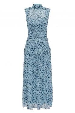 Shona Joy FRANCESCA HIGH NECK MIDI DRESS