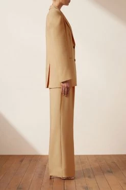 Shona Joy IVY OVERSIZED TAILORED BLAZER - LATTE 10 Shona Joy IVY OVERSIZED TAILORED BLAZER - LATTE