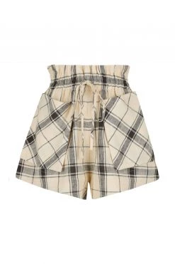 Shona Joy INDRA LINEN PAPERBAG SHORT SHORTS & PANTS