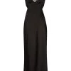 Shona Joy DRESSES LA LUNE BACKLESS MIDI DRESS - BLACK