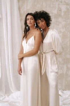 Shona Joy LA LUNE COCKTAIL MIDI DRESS - CREAM