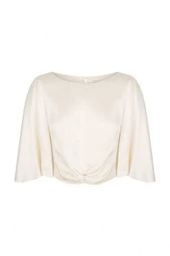 Shona Joy TOPS LA LUNE TWIST TOP - CREAM