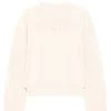 Shona Joy SJ LOGO BATWING SWEATER - IVORY TOPS