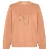 Shona Joy SJ LOGO SWEATER - DESERT ROSE TOPS