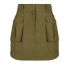 Shona Joy MATILDA LINEN UTILITY MINI SKIRT - FOREST