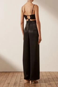 Shona Joy TOPS LA LUNE OPEN BACK BRALETTE - BLACK 10 Shona Joy TOPS LA LUNE OPEN BACK BRALETTE - BLACK