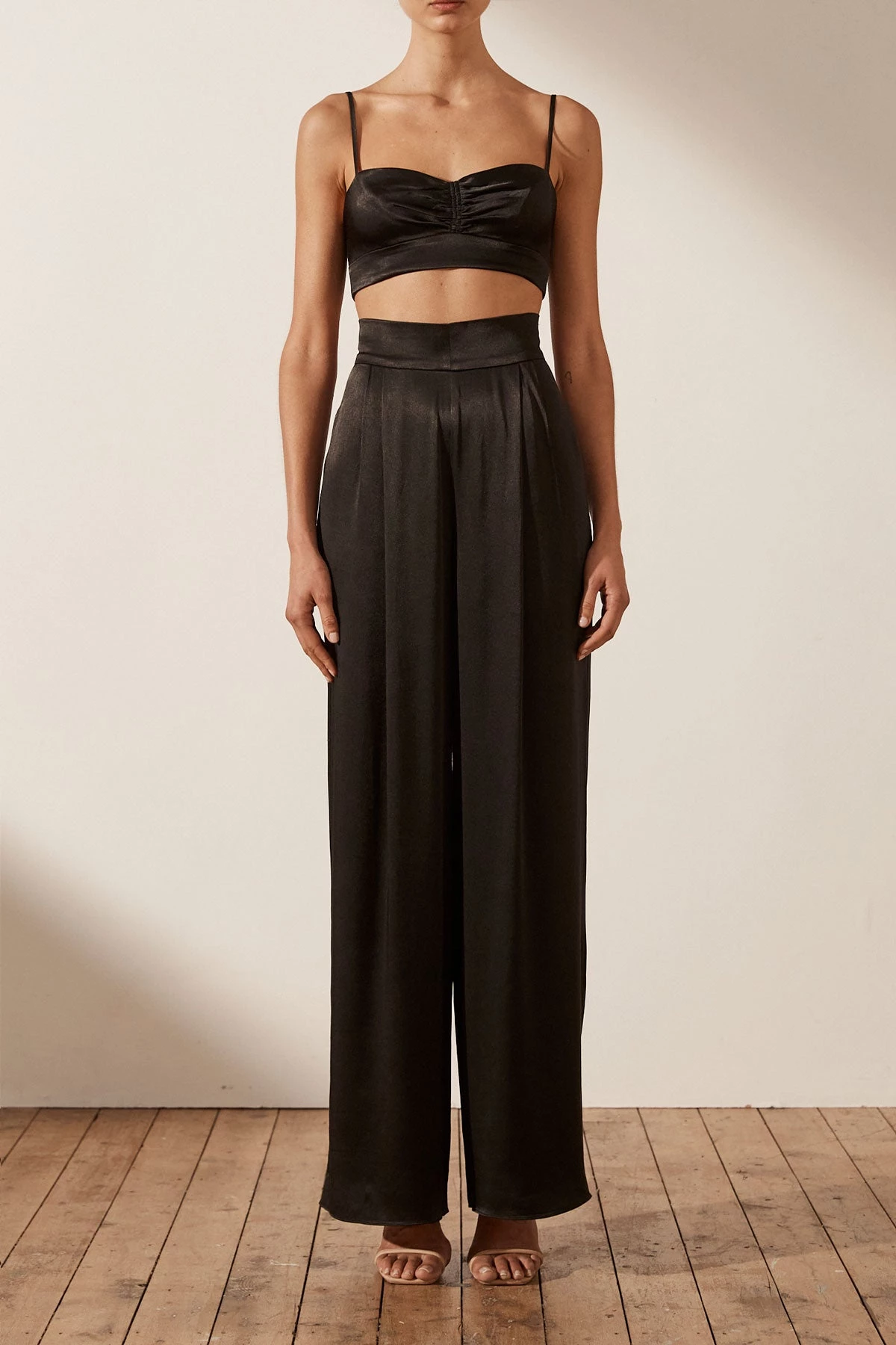 Shona Joy TOPS LA LUNE OPEN BACK BRALETTE - BLACK 2 Shona Joy TOPS LA LUNE OPEN BACK BRALETTE - BLACK