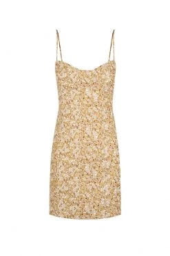 Shona Joy DRESSES ORION LINEN FITTED MINI DRESS