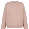 Shona Joy SJ LOGO SWEATER - ROSE DUST TOPS