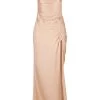 Shona Joy DRESSES LA LUNE RUCHED MAXI DRESS - DESERT ROSE