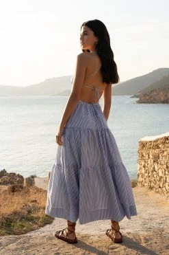 Shona Joy DRESSES ROBERTA HALTER OPEN BACK MIDI DRESS