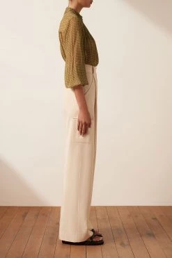 Shona Joy ELEONORA BUTTON UP BLOUSE TOPS