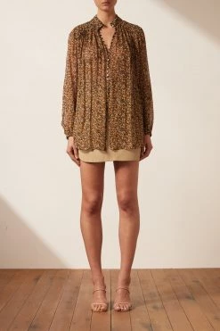 Shona Joy PALOMA BUTTON UP BLOUSE TOPS