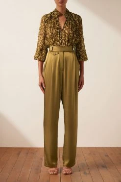 Shona Joy CARMELA BUTTON UP BLOUSE TOPS