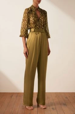 Shona Joy CARMELA BUTTON UP BLOUSE TOPS