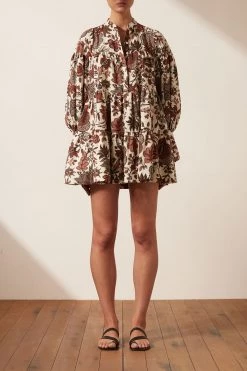 Shona Joy DRESSES CATALINA TIERED MINI DRESS